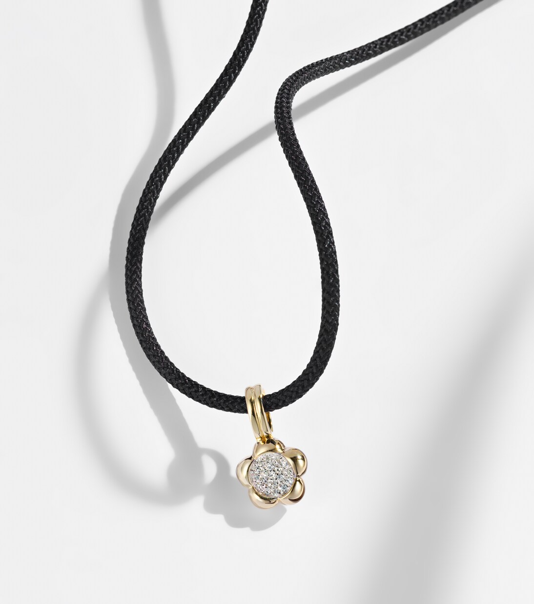 Choker Crosby mit 10kt Gelbgold (417/1000) und Diamanten | Stone and Strand