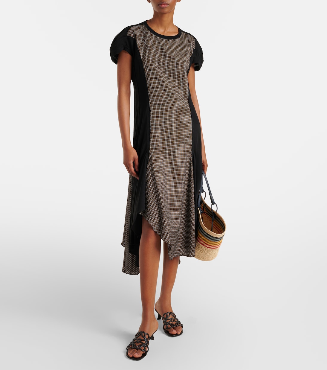 Mules Paula's Ibiza Petal Anagram en cuir | Loewe