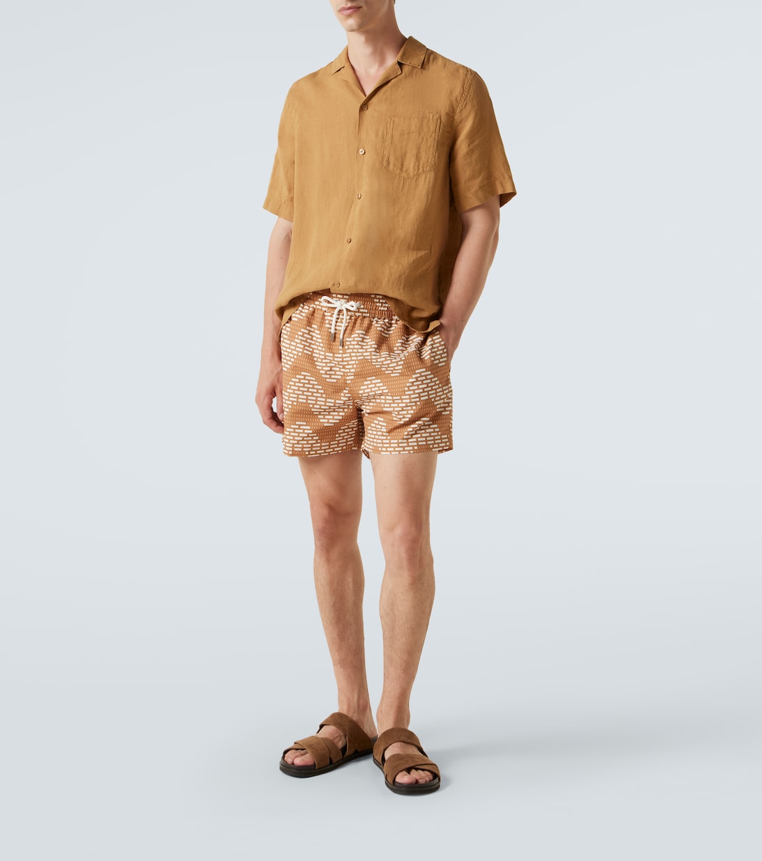 Angelo linen bowling shirt | Frescobol Carioca