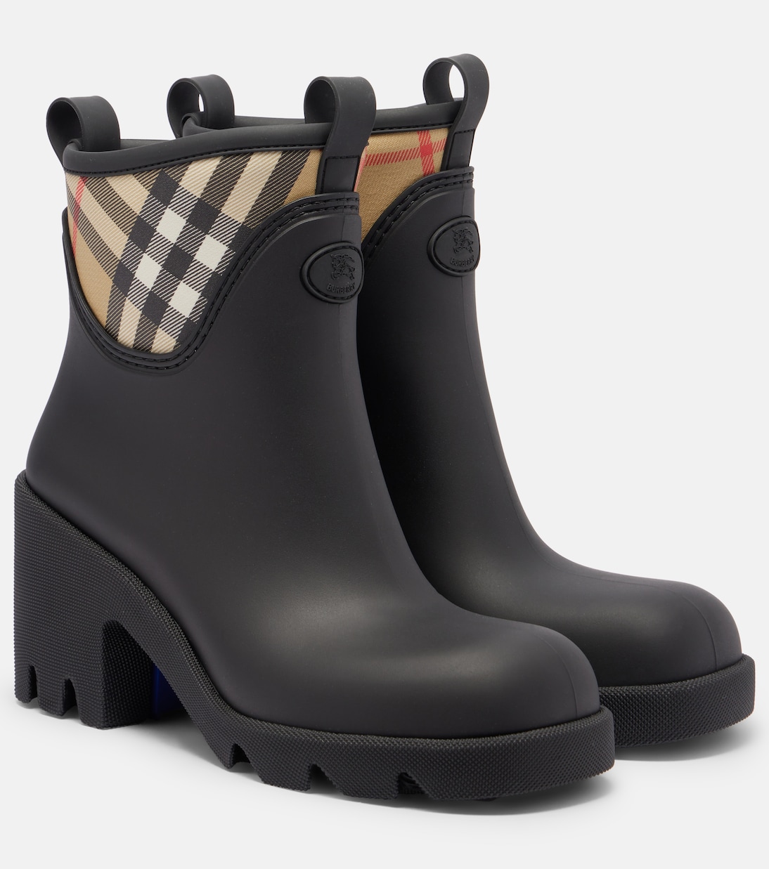Bottines de pluie Burberry Check | Burberry