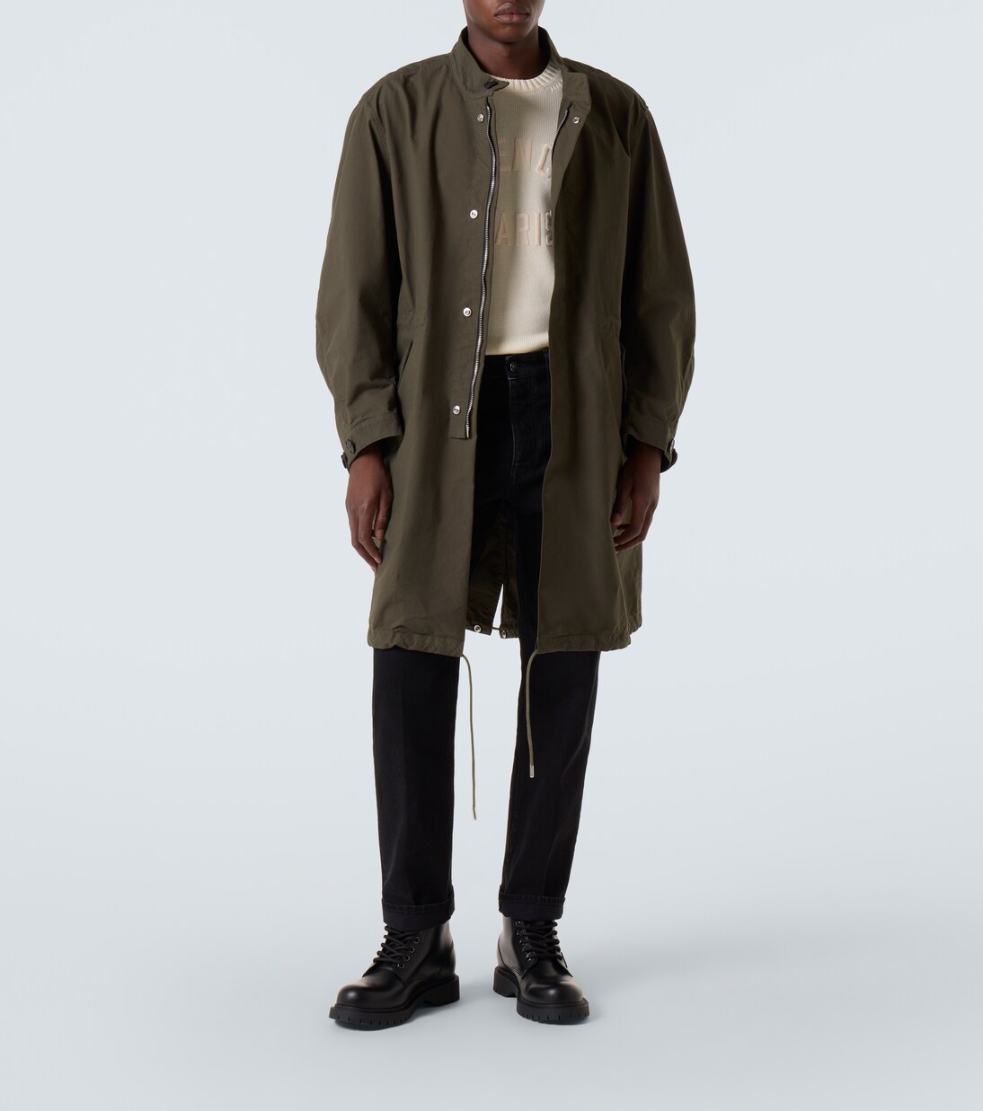 Parka Stamp in misto cotone | Givenchy