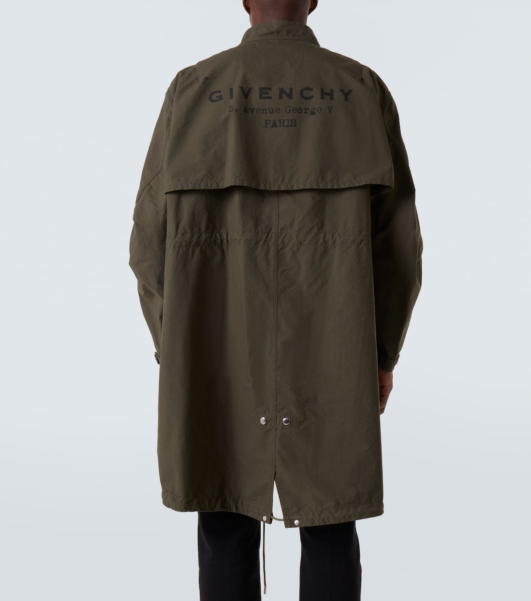 Parka Stamp in misto cotone | Givenchy