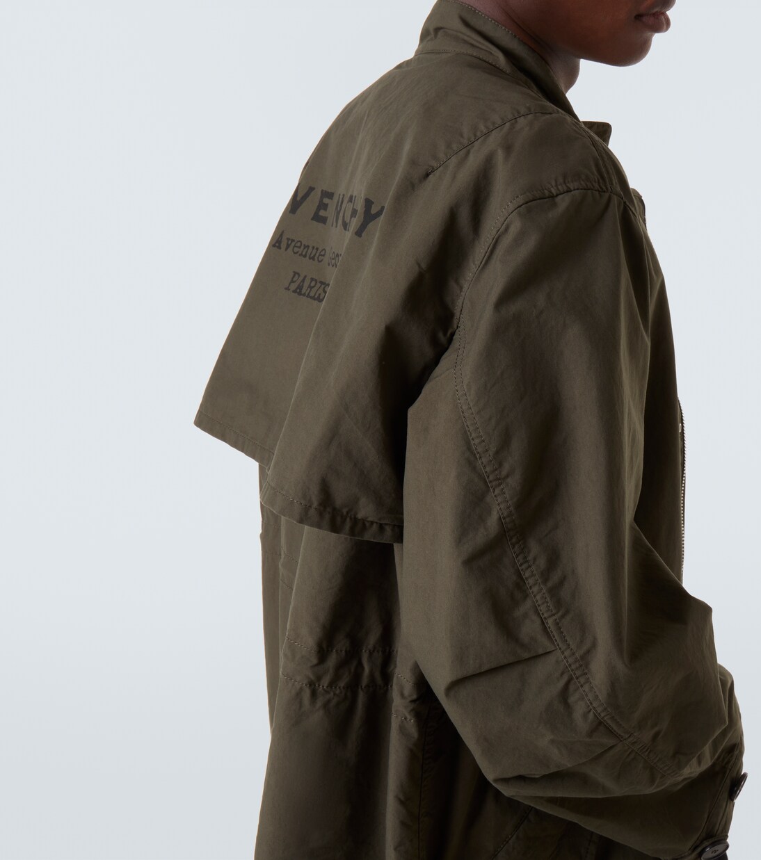 Parka Stamp in misto cotone | Givenchy