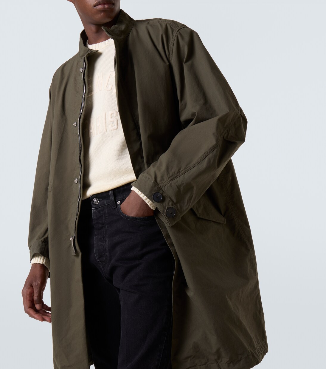 Parka Stamp in misto cotone | Givenchy