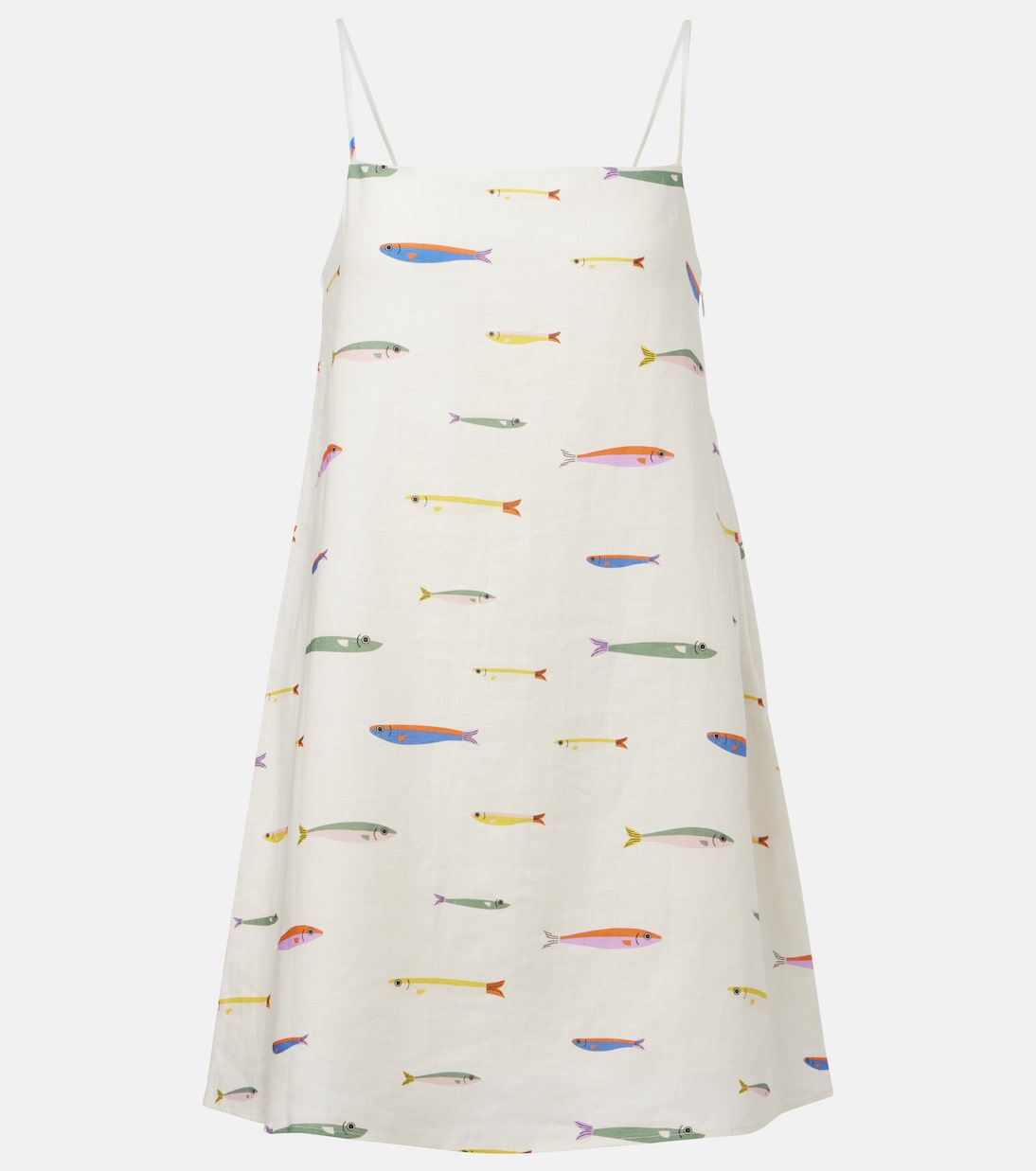 Laura printed cotton minidress | Staud