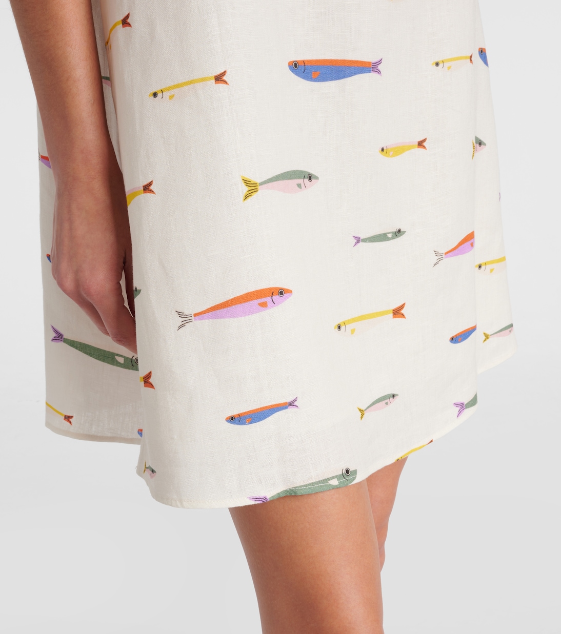 Laura printed cotton minidress | Staud