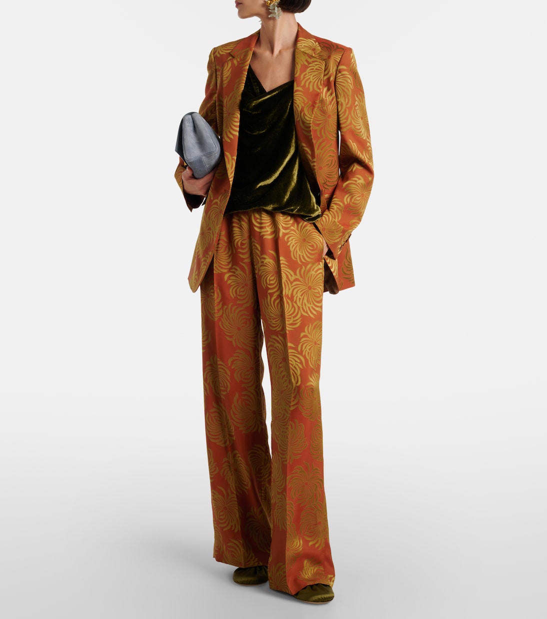 Pantalon ample imprimé | Dries Van Noten