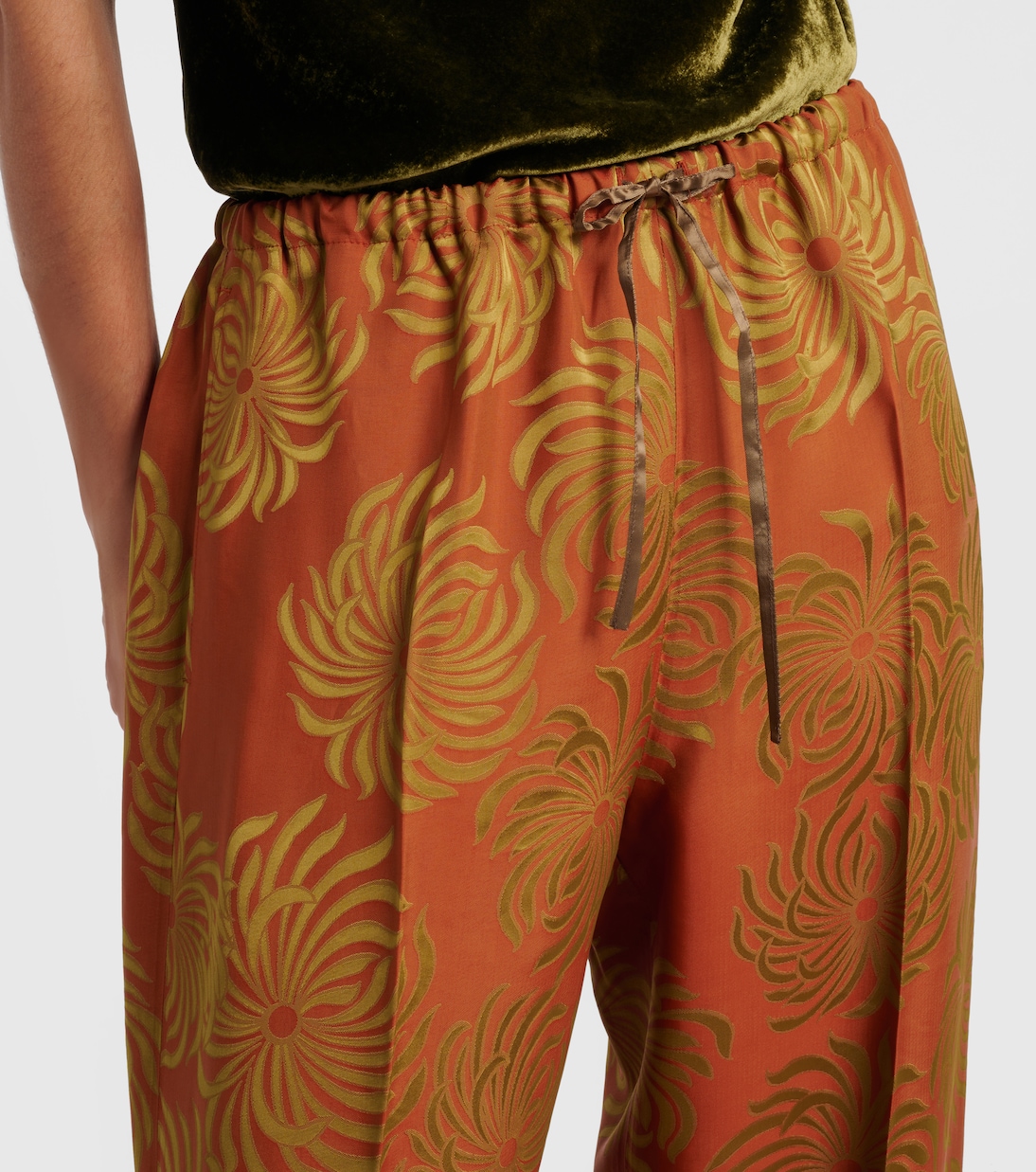 Pantalon ample imprimé | Dries Van Noten