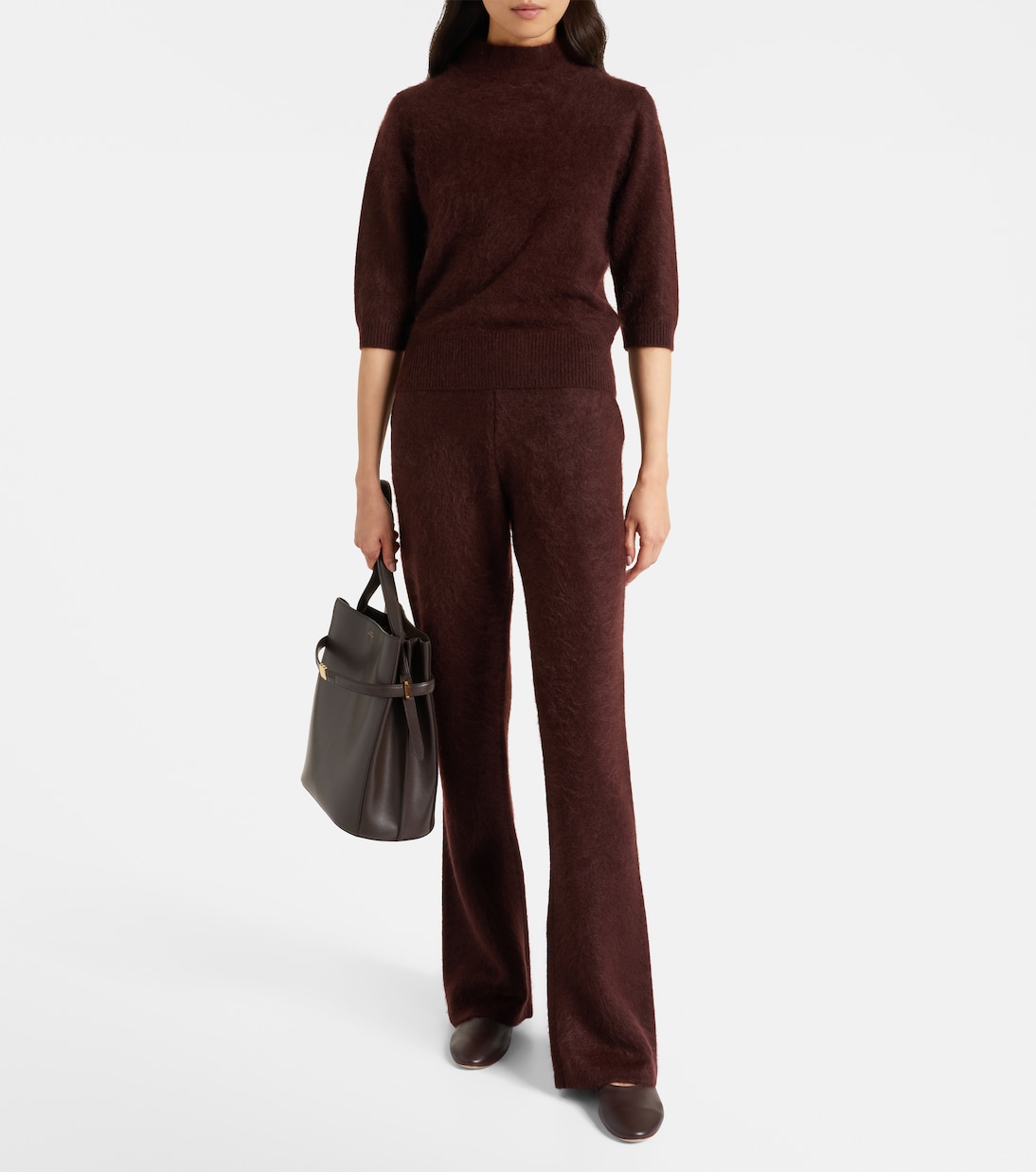 Pantaloni Fluffy Statement in misto lana e cashmere | Dorothee Schumacher