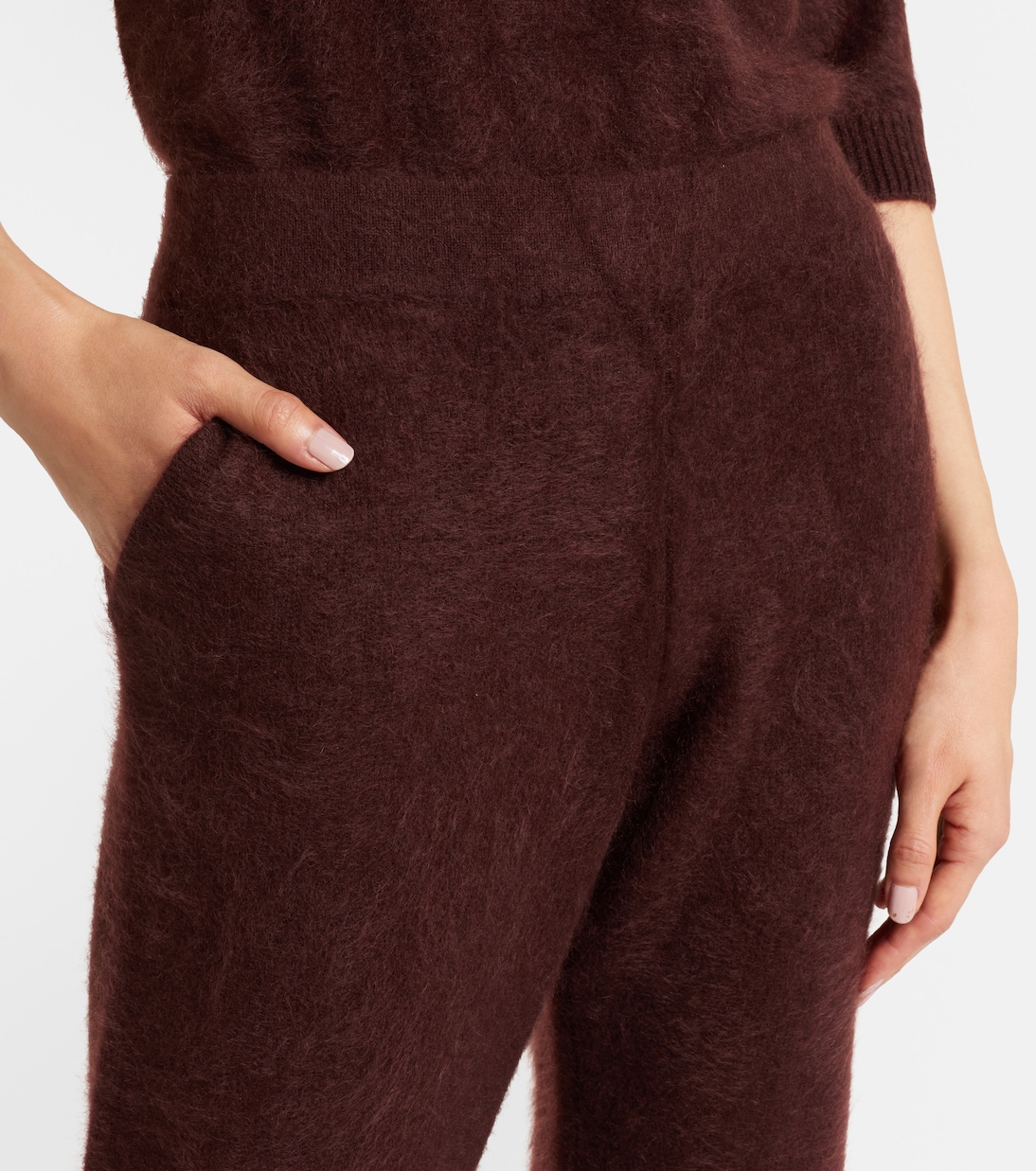 Pantaloni Fluffy Statement in misto lana e cashmere | Dorothee Schumacher