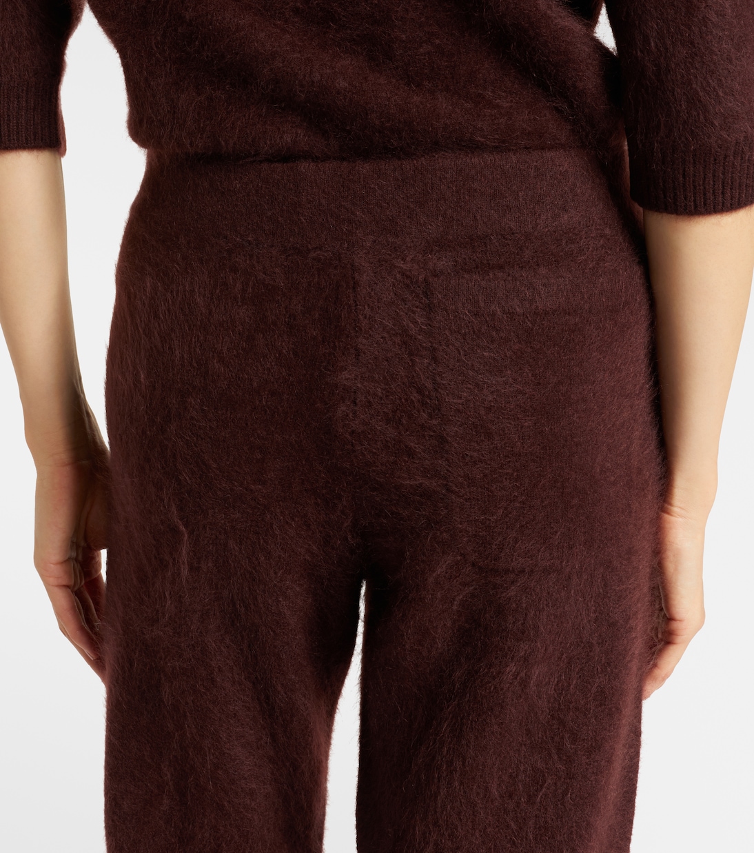 Pantaloni Fluffy Statement in misto lana e cashmere | Dorothee Schumacher