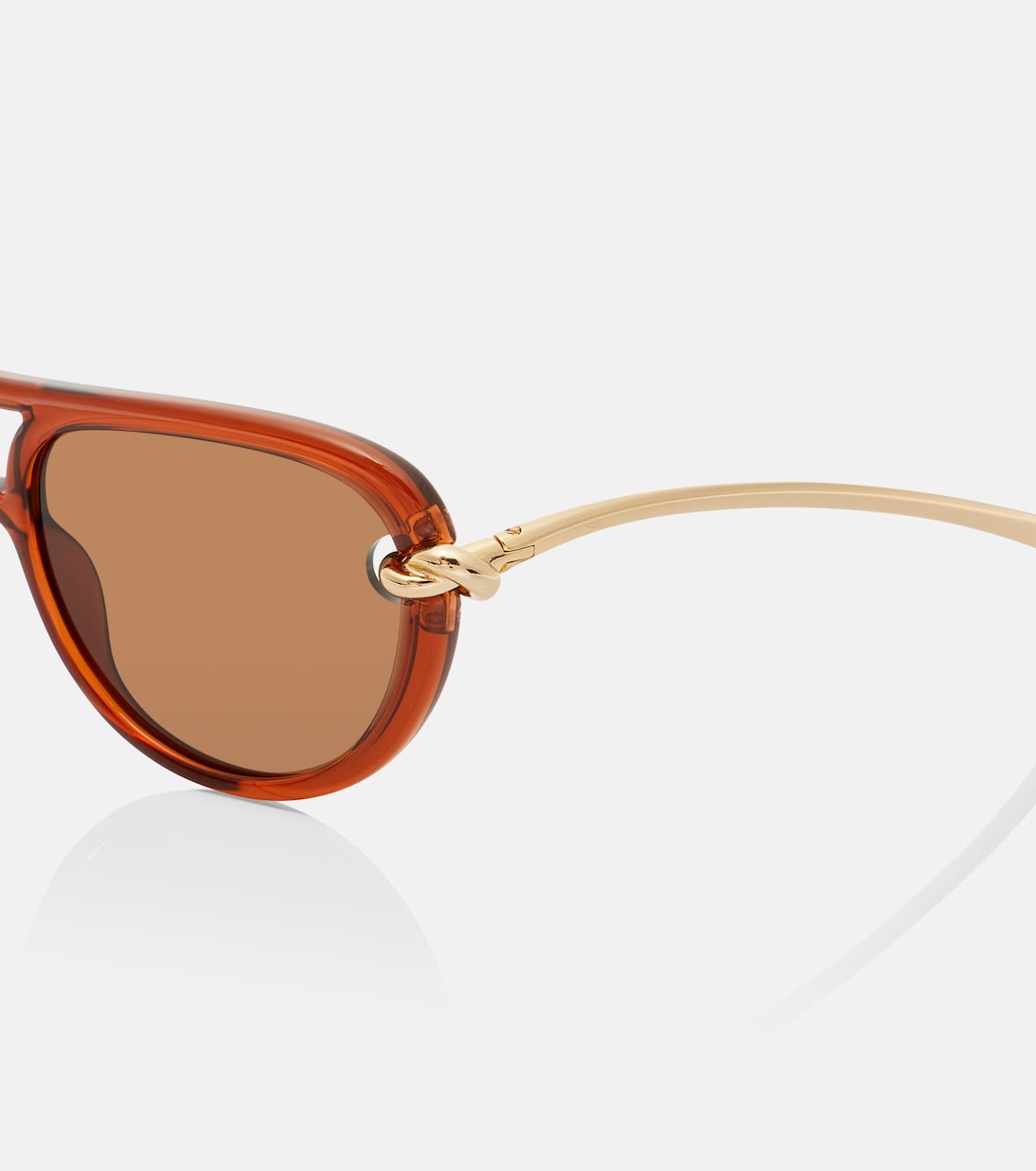 Aviator-Sonnenbrille Knot | Bottega Veneta