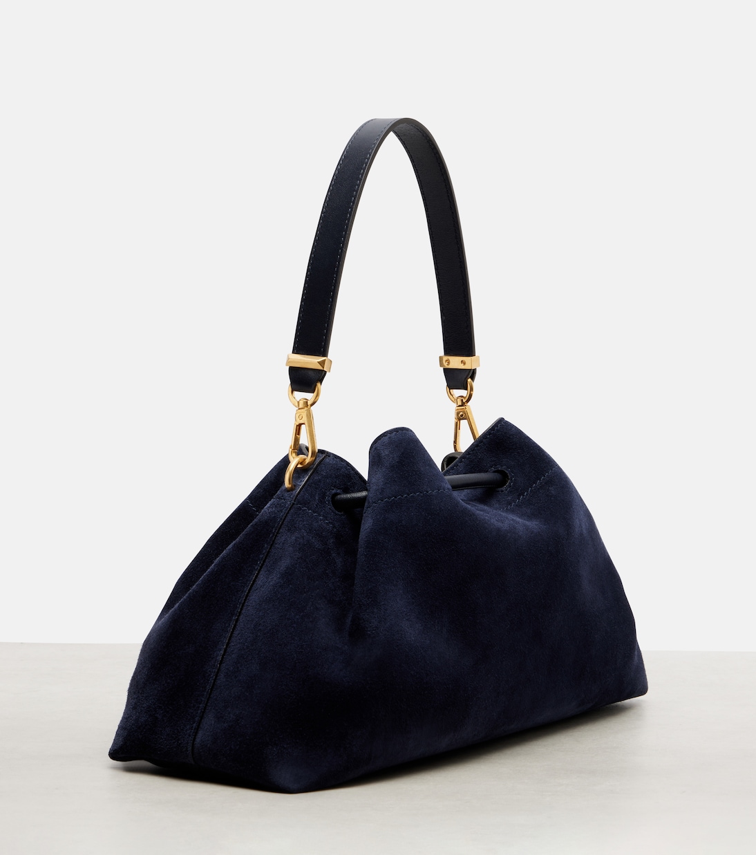 Sac seau Cinch en daim | Jimmy Choo