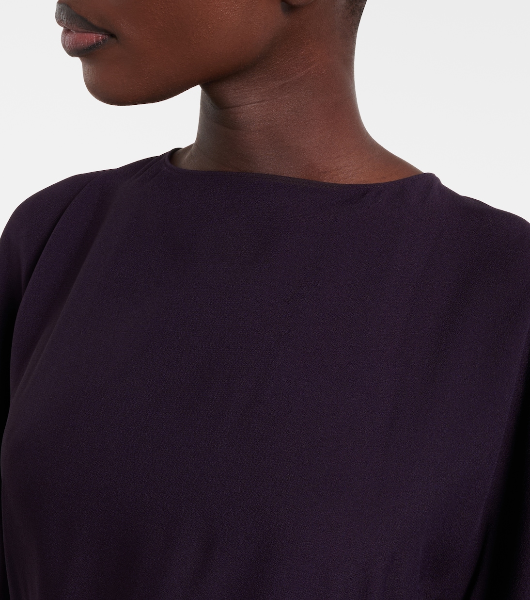 Fitzgerald open-back crêpe cady kaftan | Taller Marmo