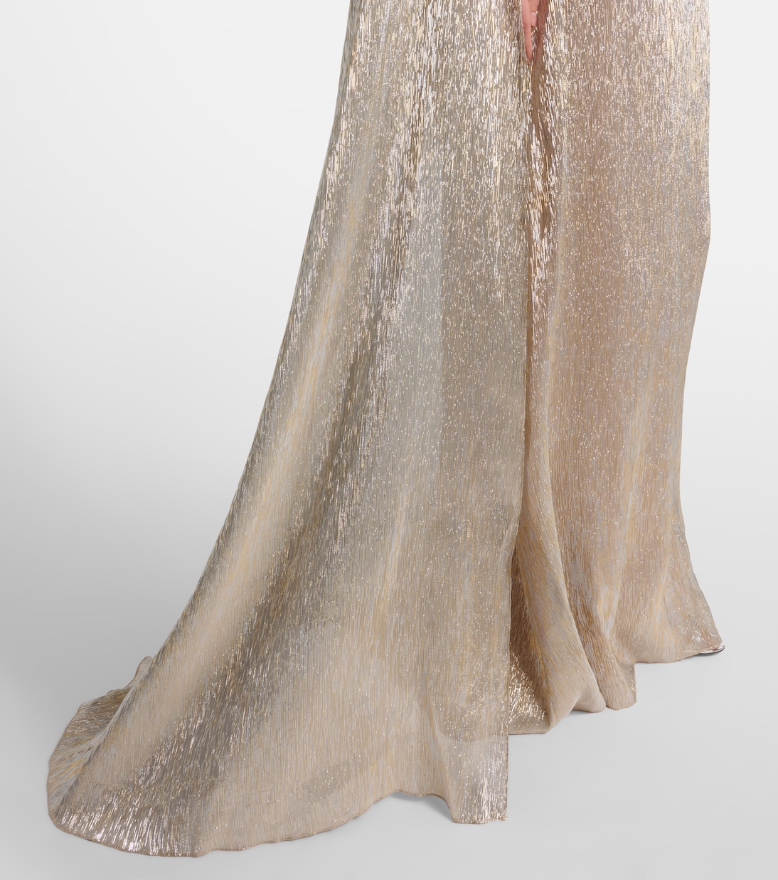 Verzierte Robe aus Seide | Oscar de la Renta