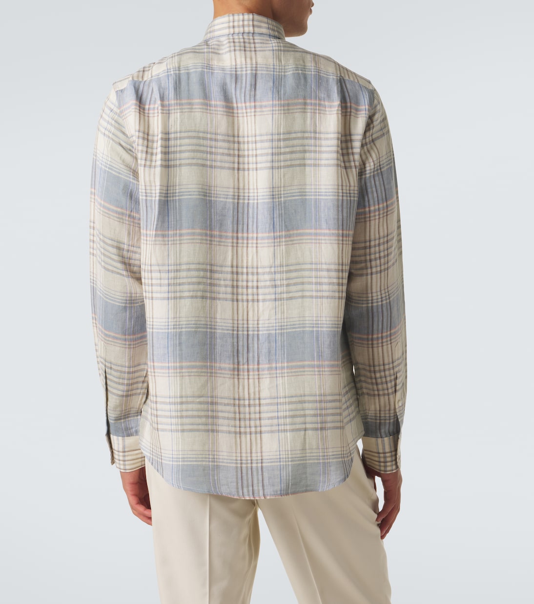 Plaid linen shirt | Ralph Lauren Purple Label