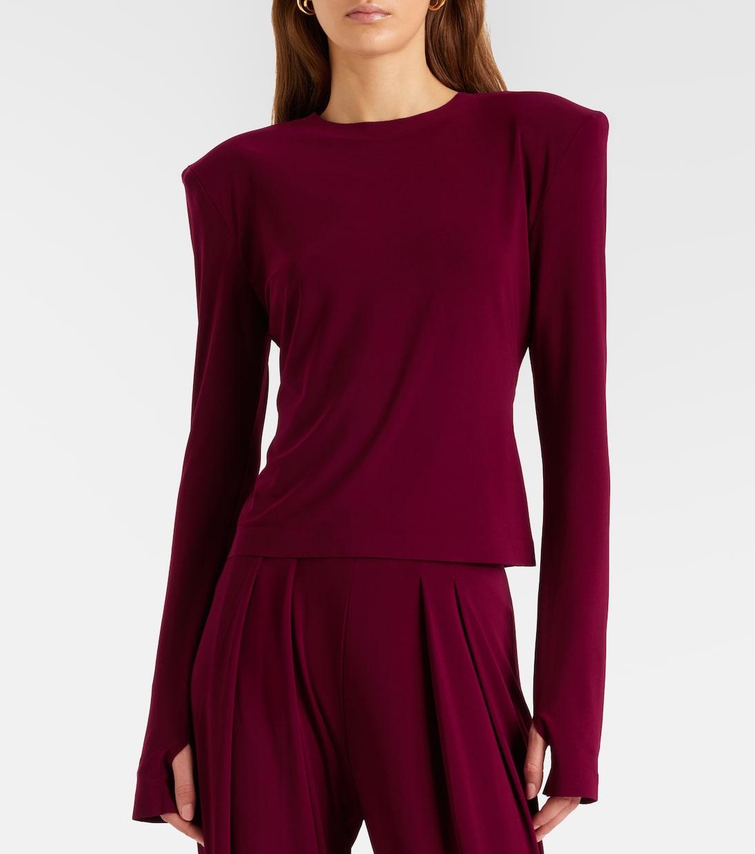 Top in jersey | Norma Kamali