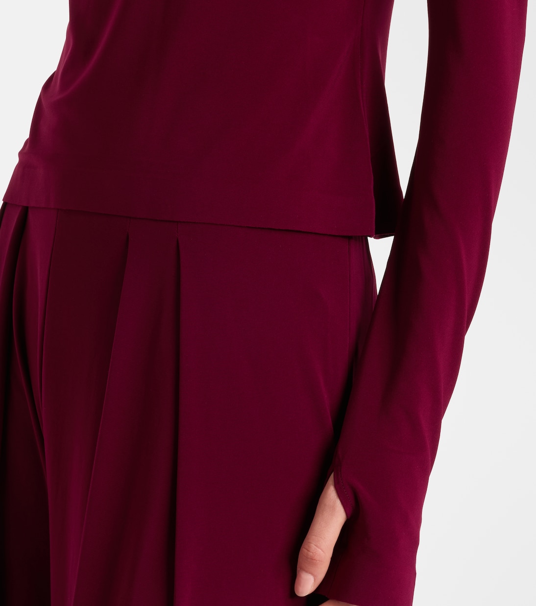 Top in jersey | Norma Kamali