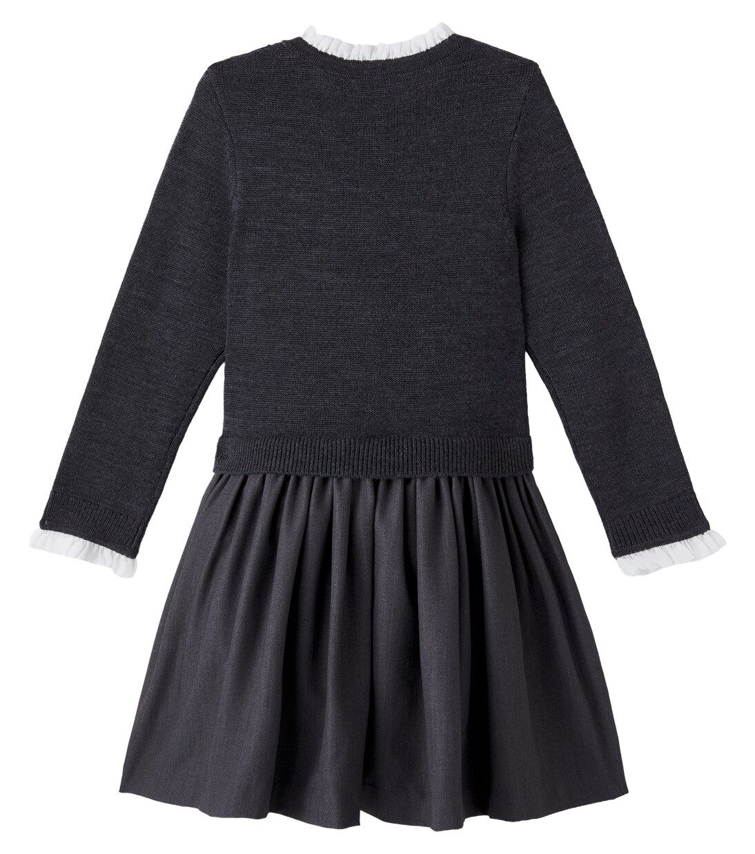 فستان من الصوف بنقشة الأرجيل | Self-Portrait Kids