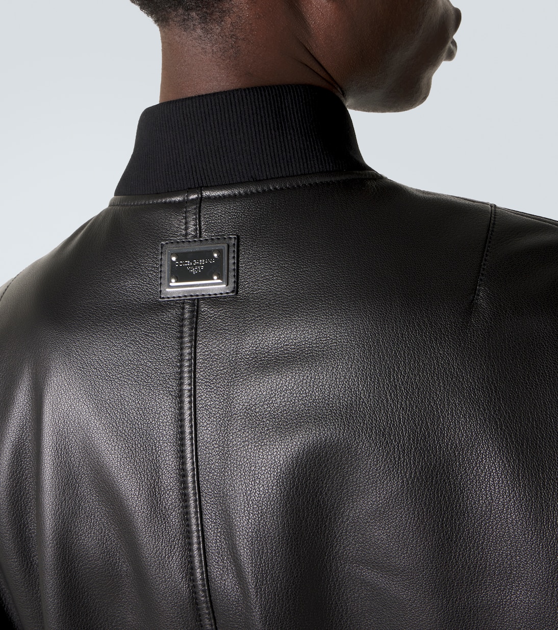 Chaqueta bomber de piel | Dolce&Gabbana