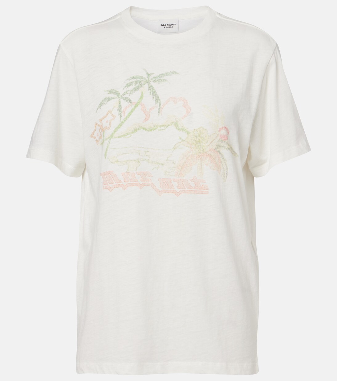Zewel printed cotton T-shirt | Marant Etoile