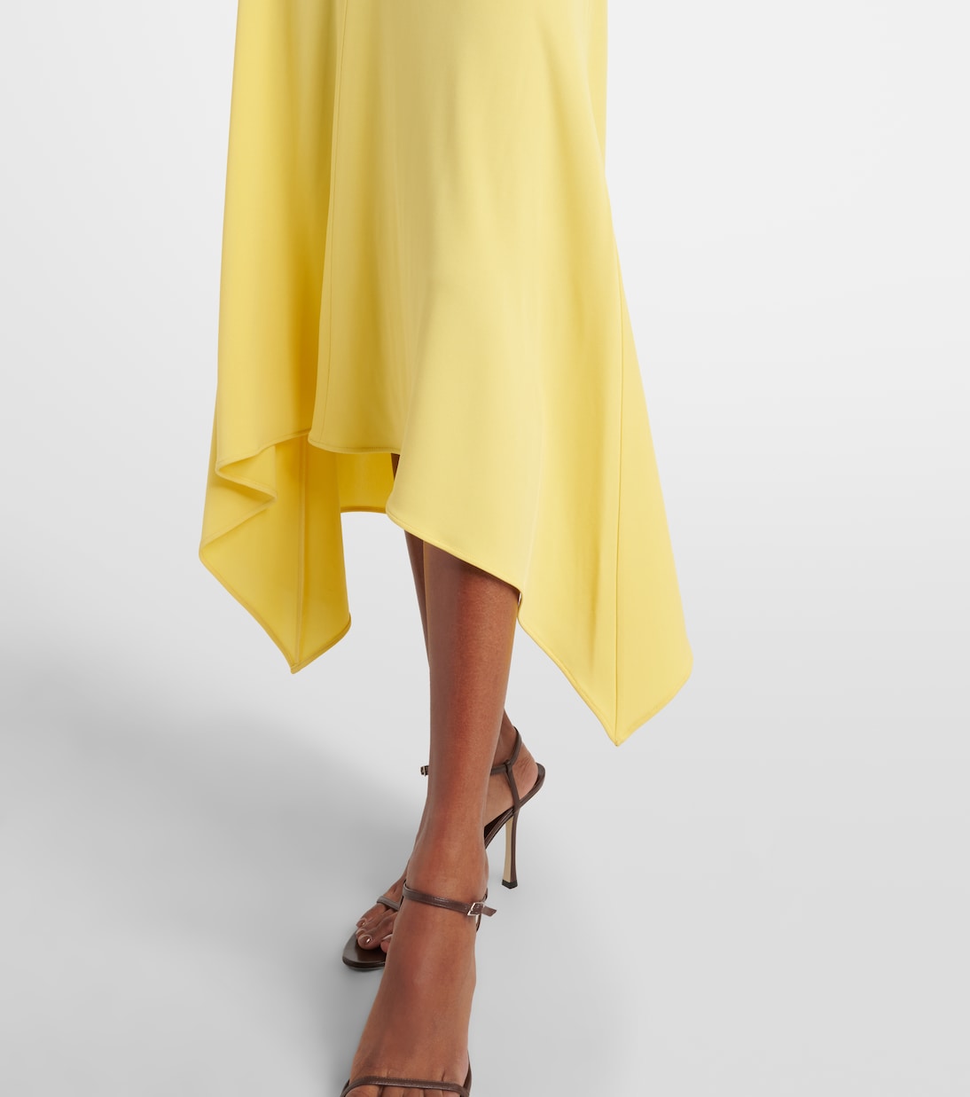 Draped jersey midi dress | Stella McCartney