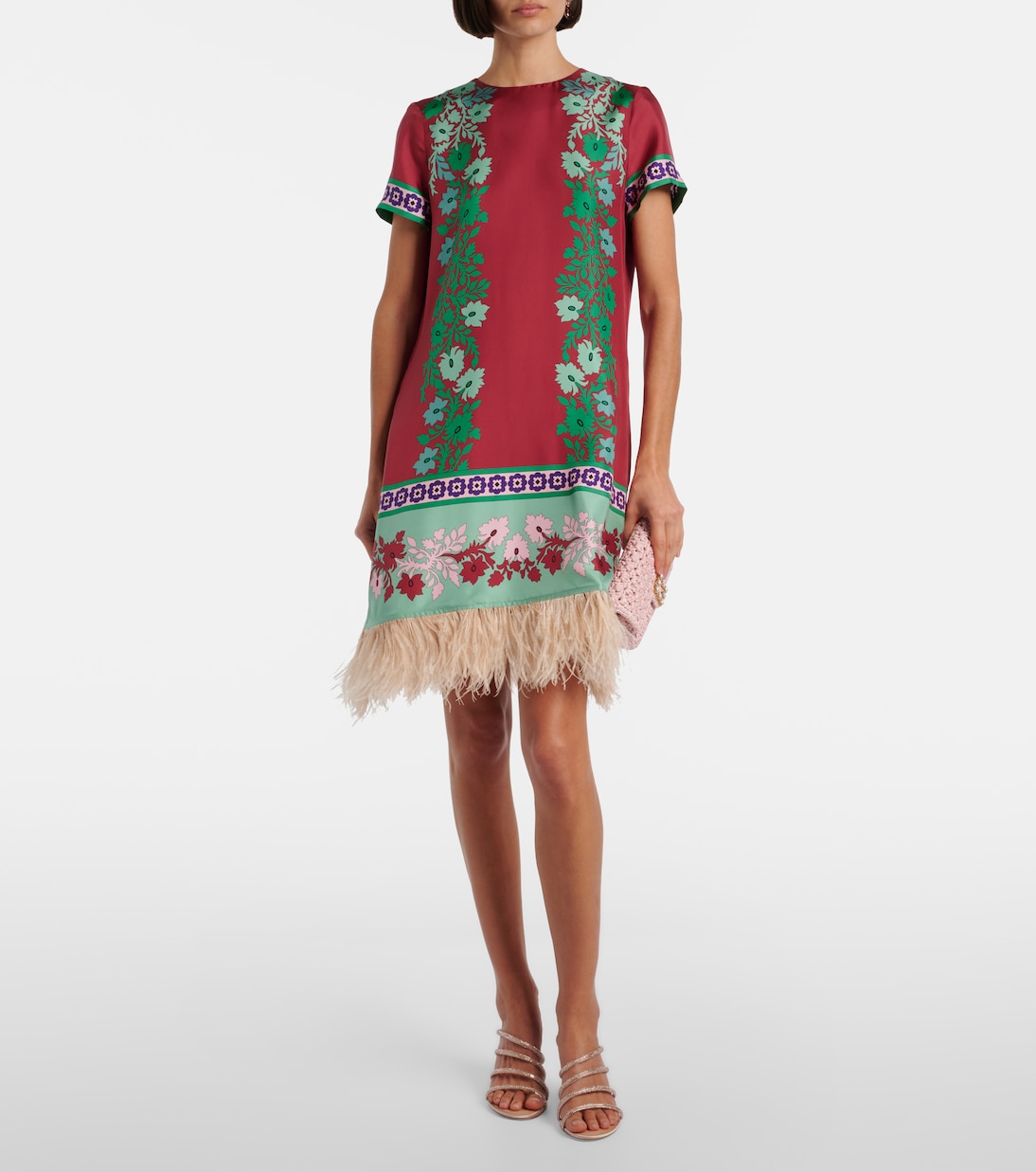 Sandalen mit Kristallen | Rene Caovilla