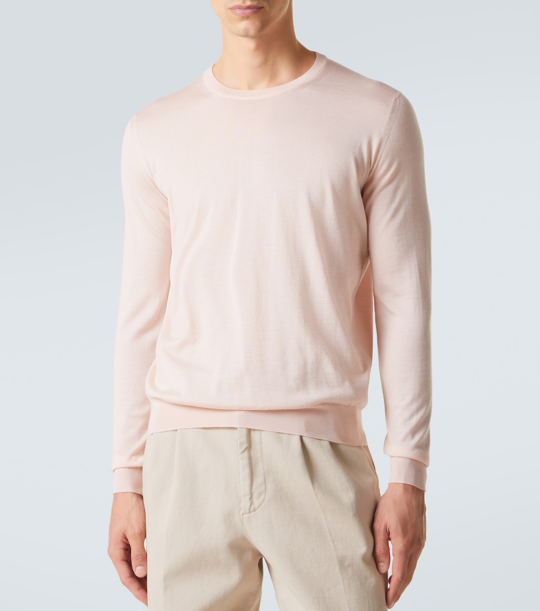 Cashmere and silk sweater | Fedeli