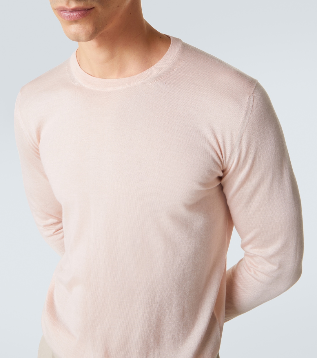 Cashmere and silk sweater | Fedeli