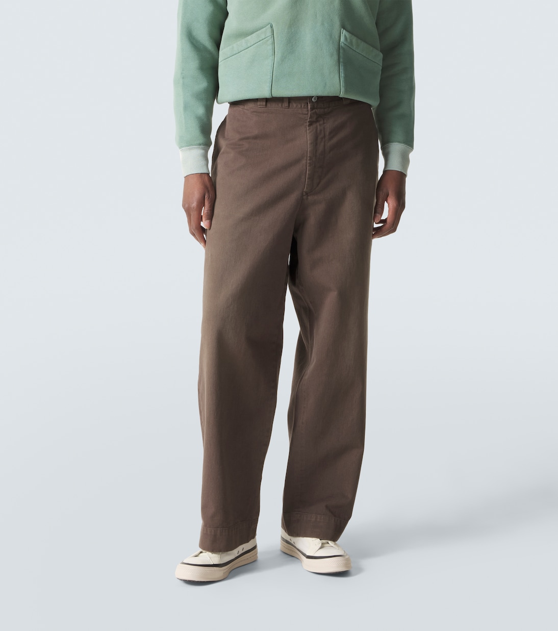 Vintage cotton wide-leg pants | A.Presse