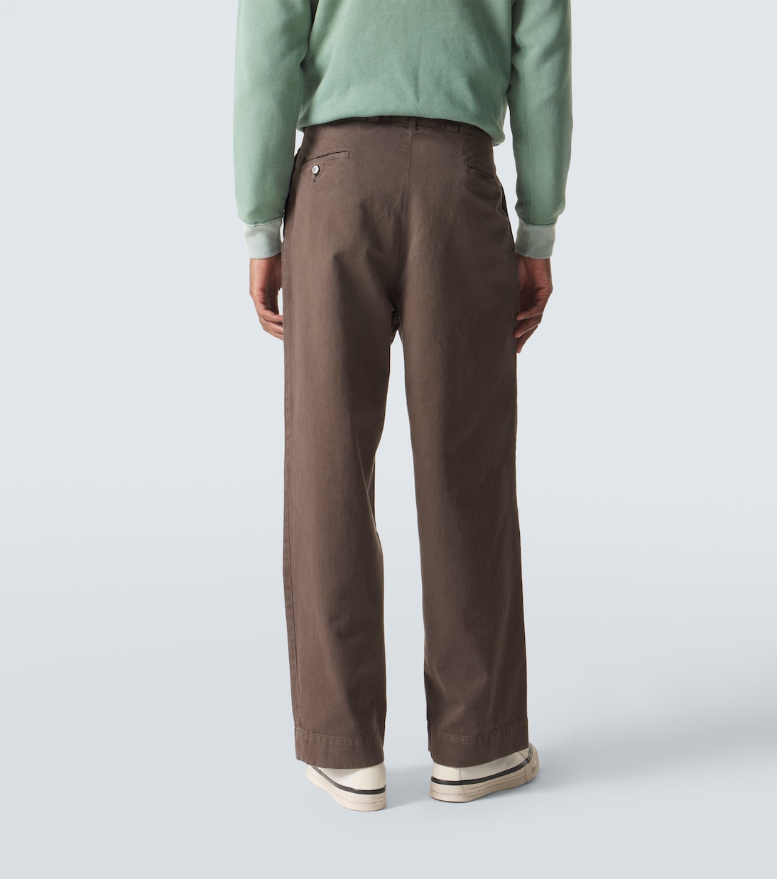 Vintage cotton wide-leg pants | A.Presse