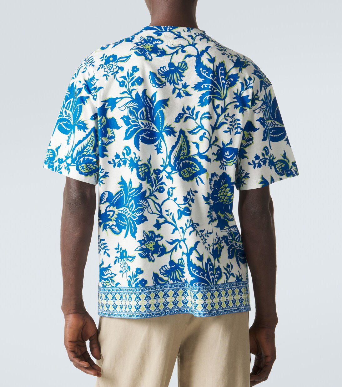 Floral cotton jersey T-shirt | Etro