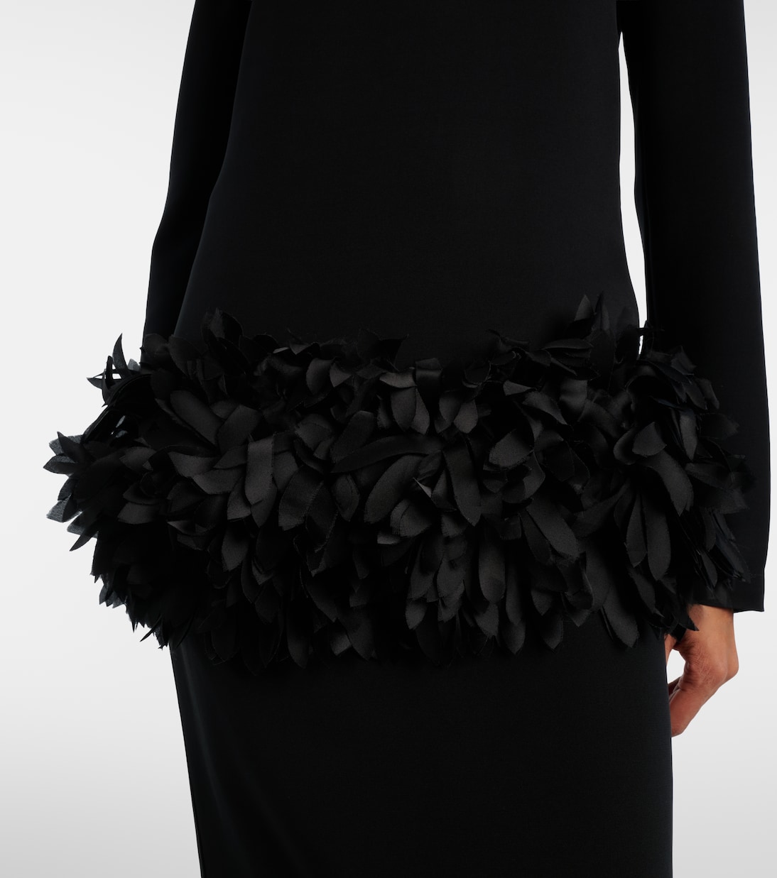 Maxikleid Petal mit Seide | Toteme