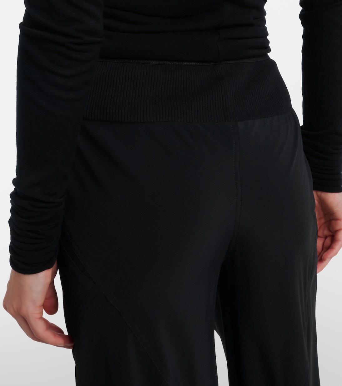 Pantalon ample en satin | Rick Owens