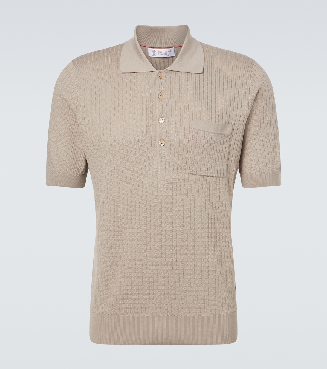 Cotton polo shirt | Brunello Cucinelli