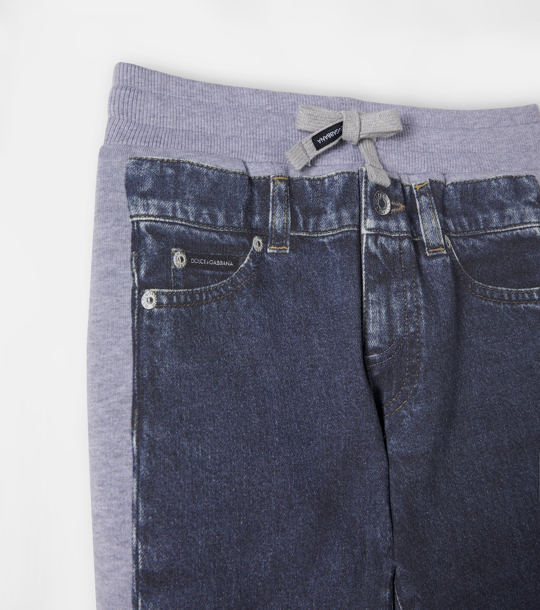 Bedruckte Jogginghose aus Baumwolle | Dolce&Gabbana Kids