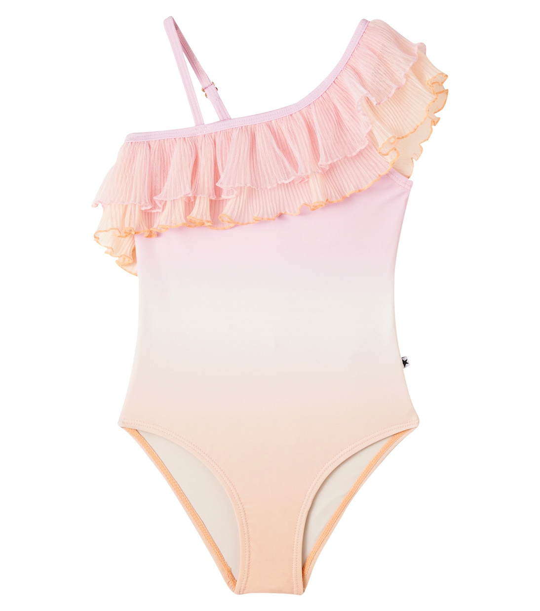 Nilla ombré ruffled swimsuit | Molo