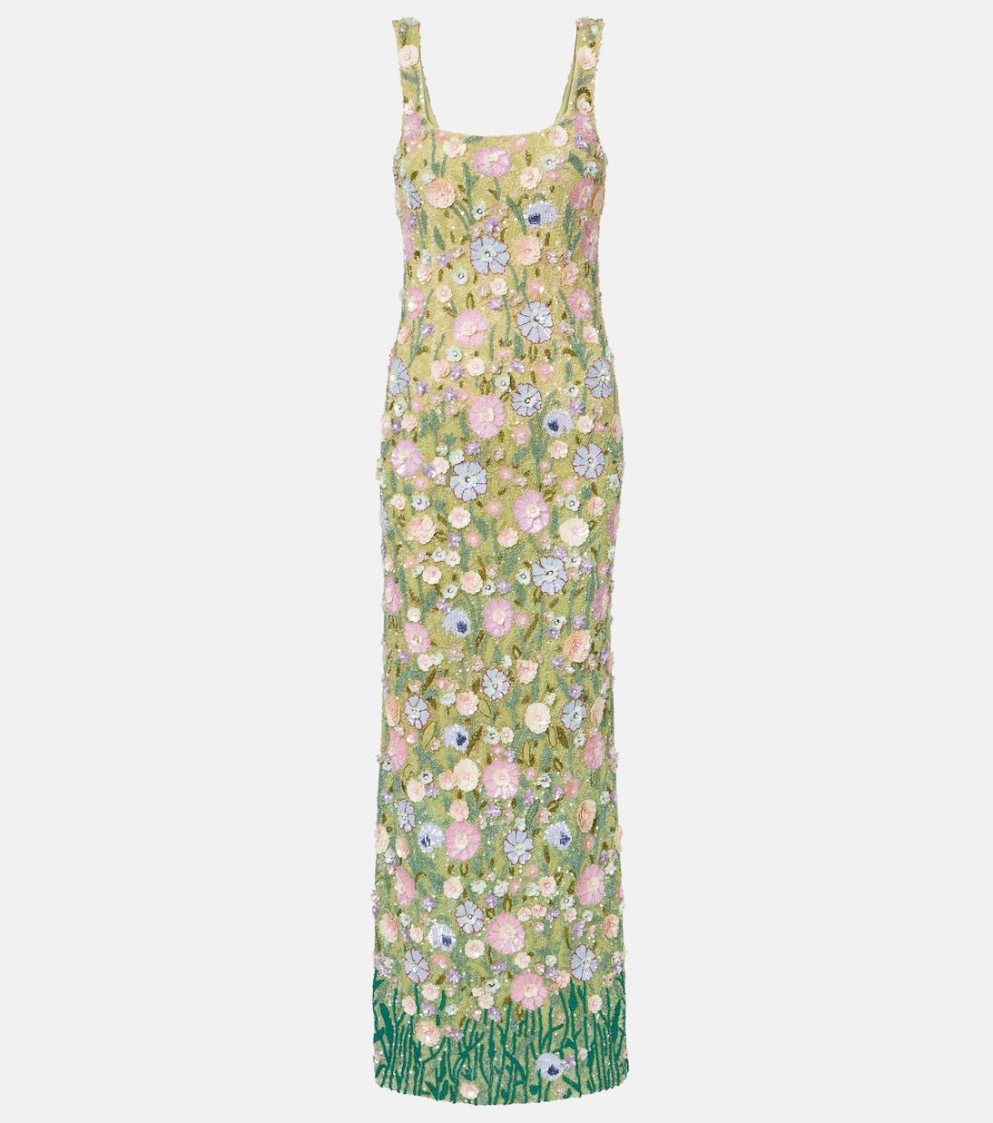 Embellished floral gown | Là Fuori