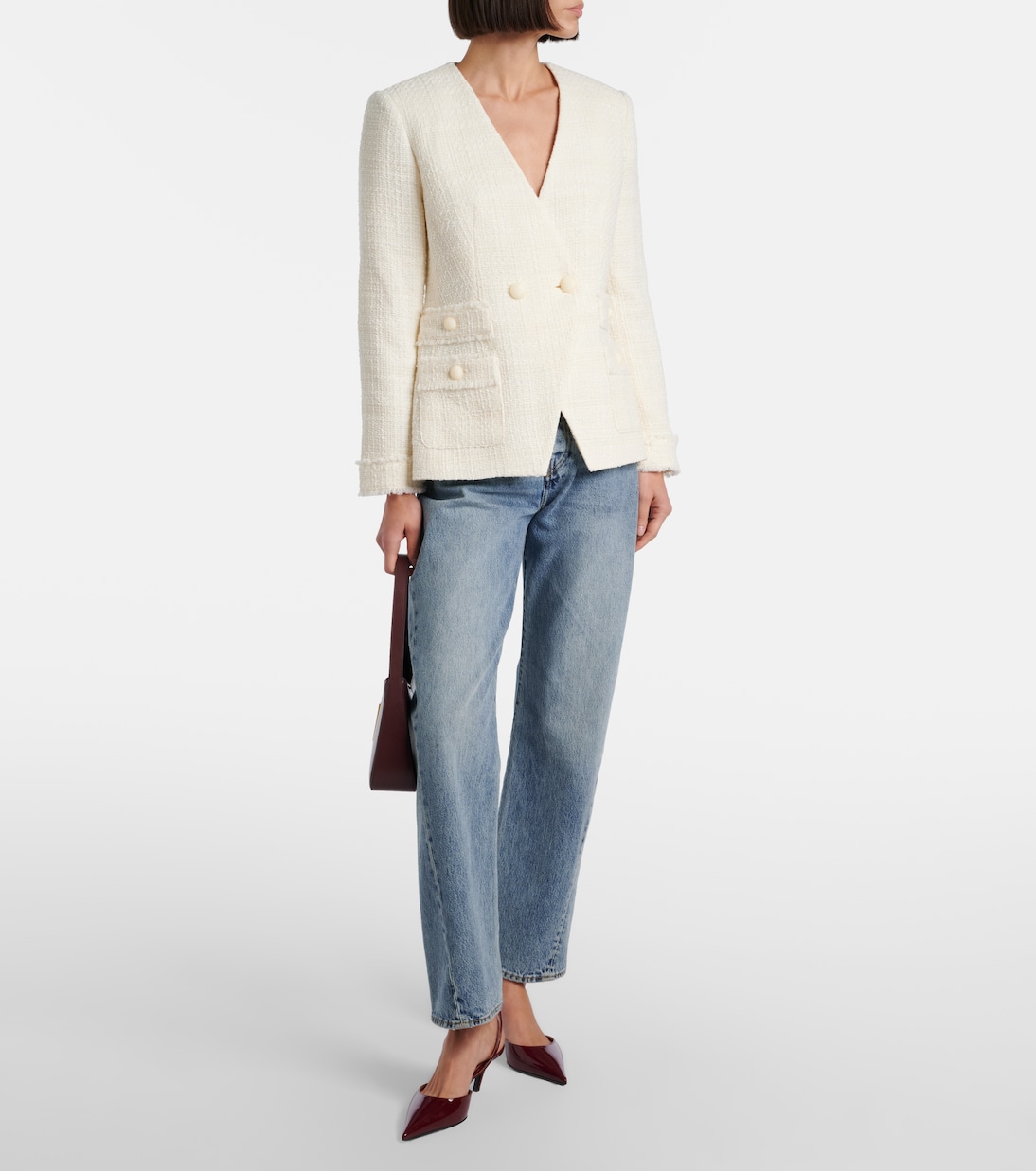 Blazer aus Tweed | Veronica Beard