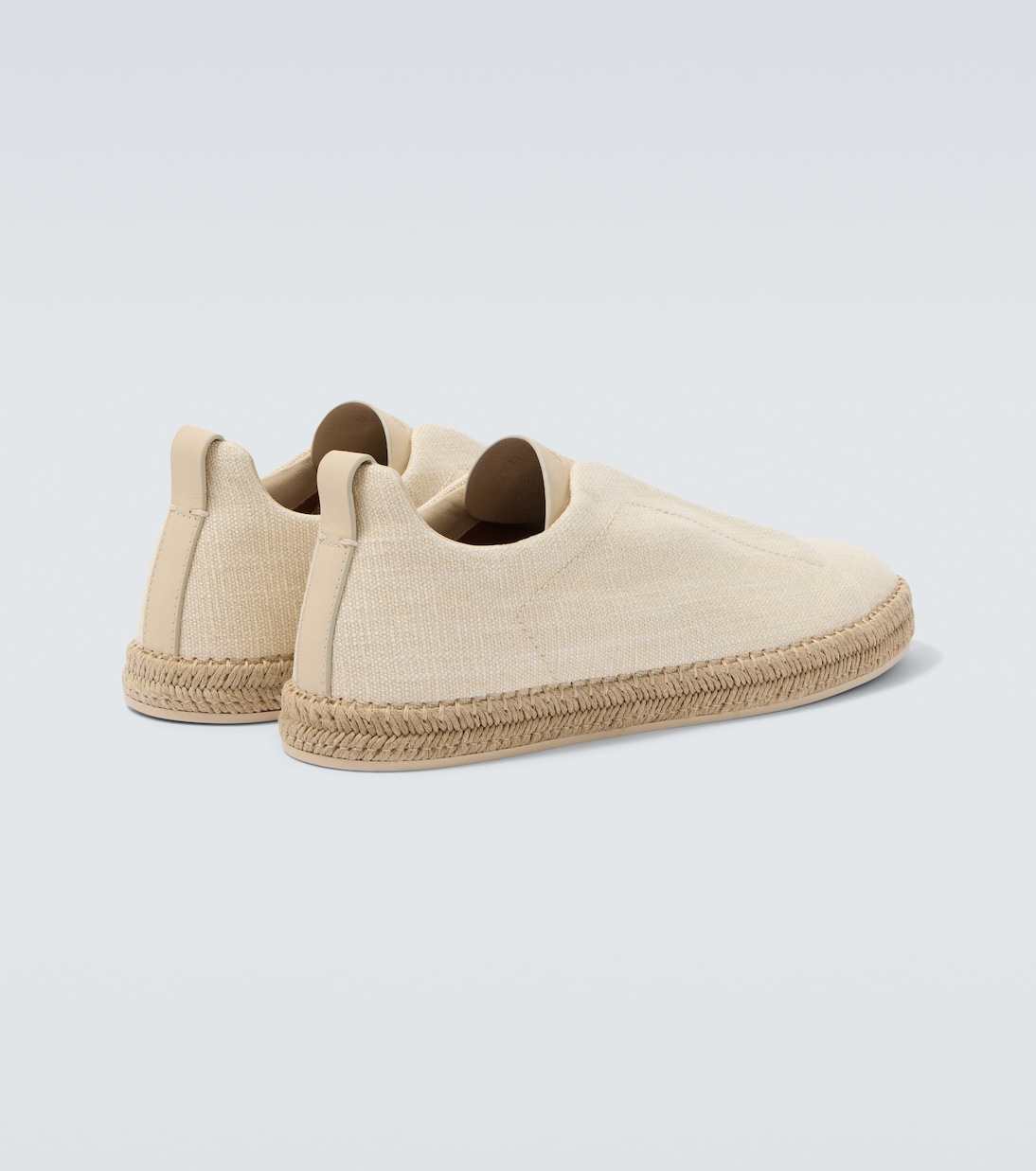 Slip-on Triple Stitch in canvas | Zegna