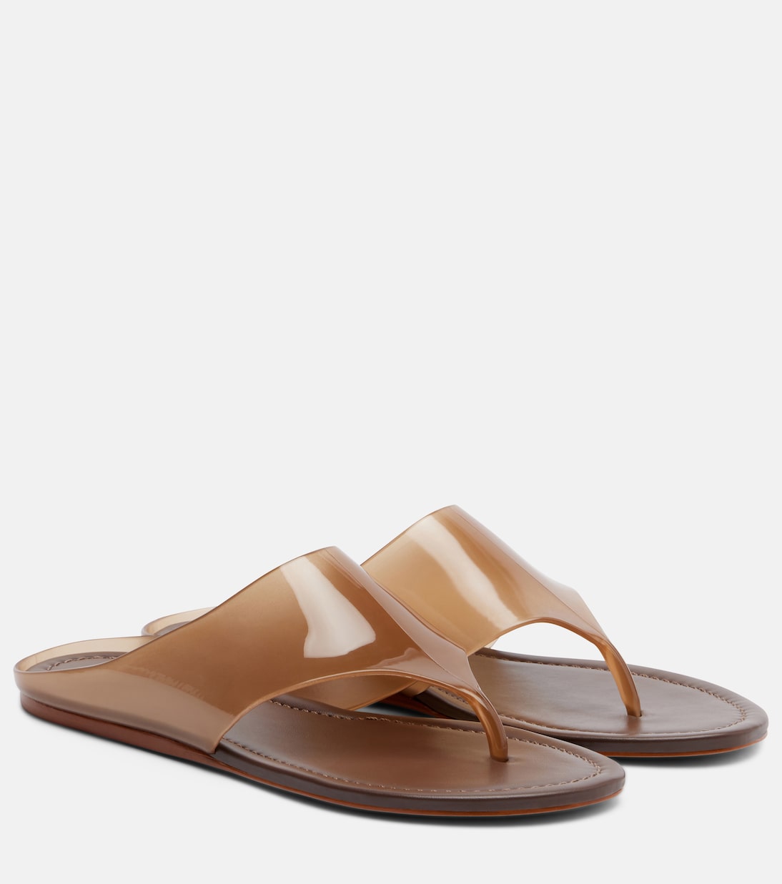 Leather-lined thong sandals | Farm Rio