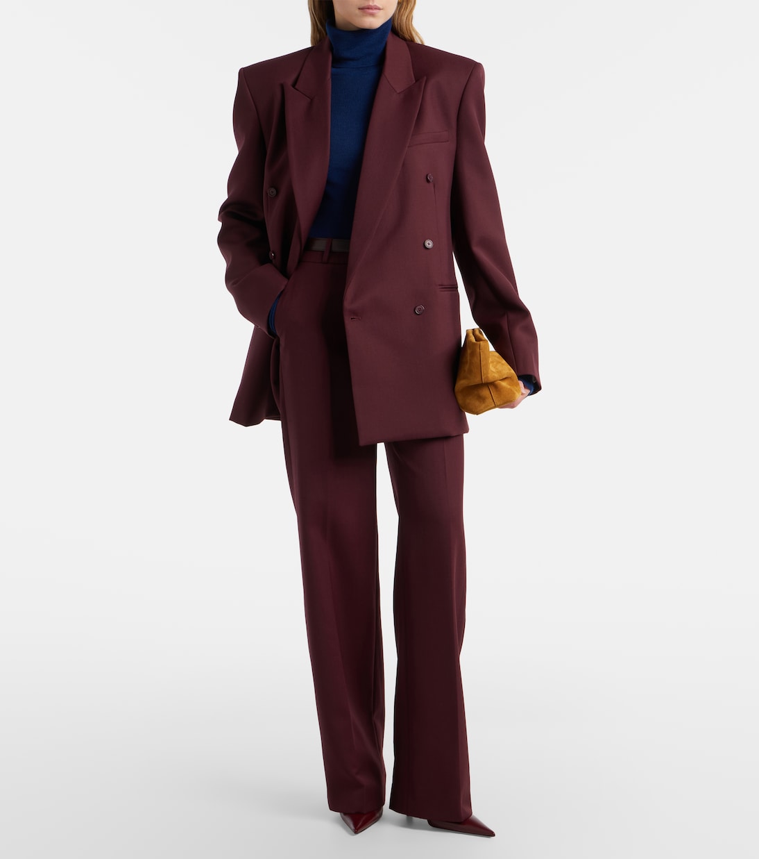 Pantaloni regular Lenora | The Frankie Shop