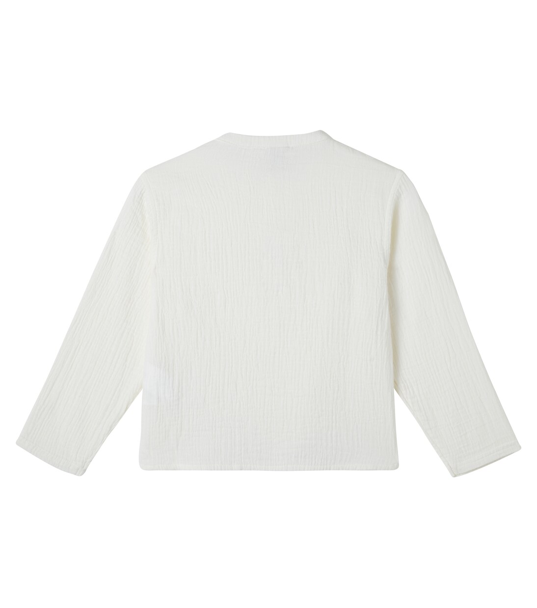 Henley-Top Noah aus Baumwoll-Gaze | Bonton