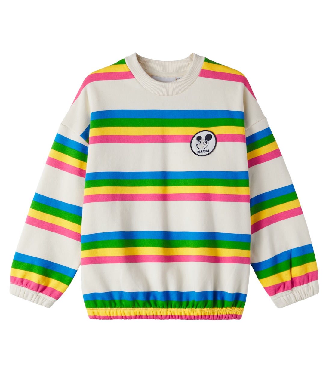 Ritzratz striped cotton jersey sweatshirt | Mini Rodini