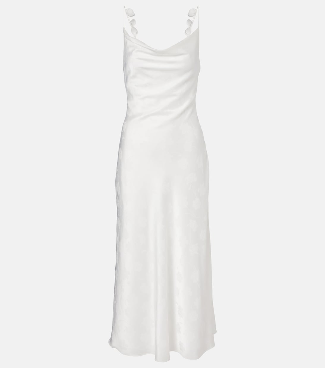 Bridal satin midi dress | Rotate