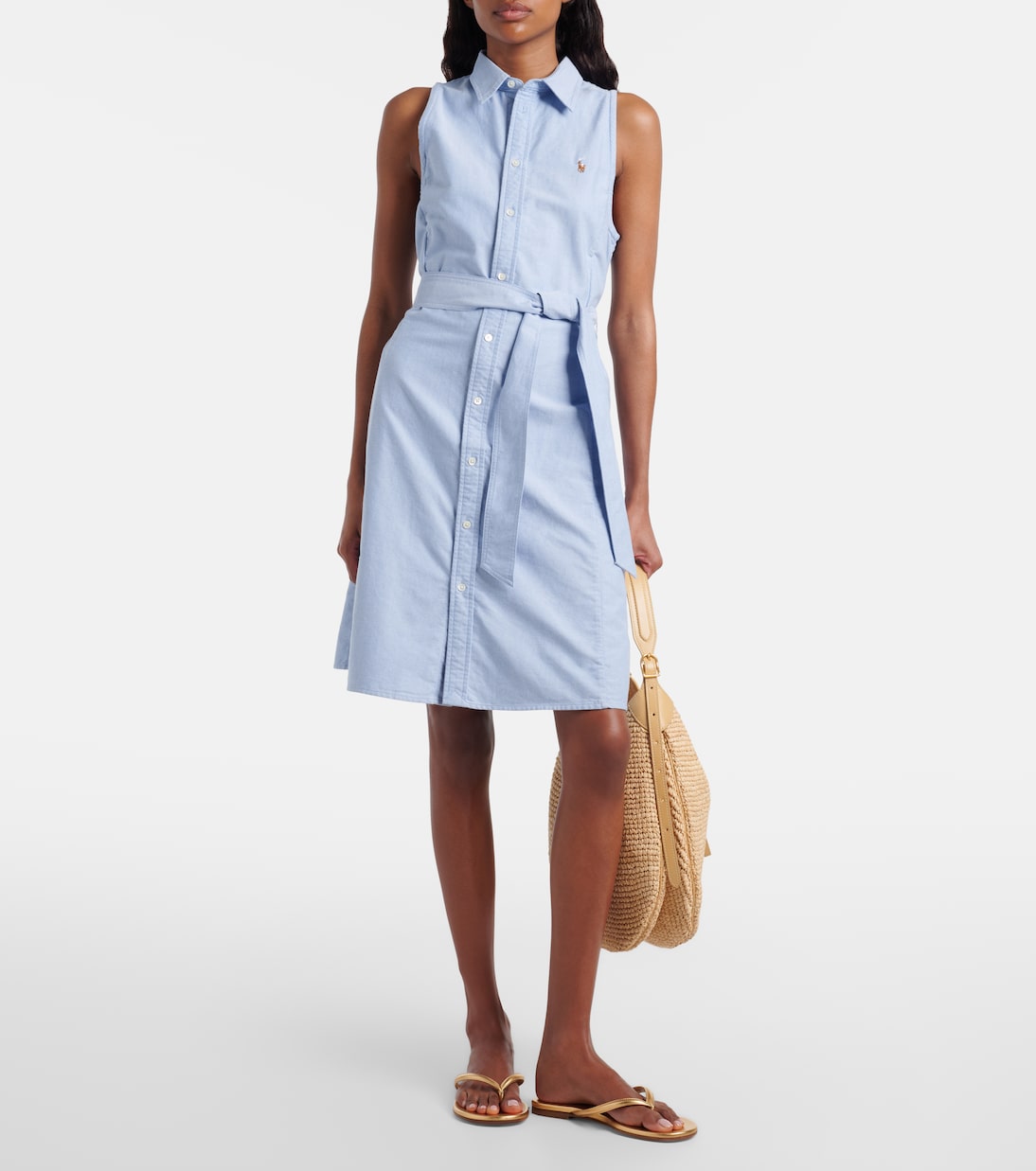 Cotton shirt dress | Polo Ralph Lauren