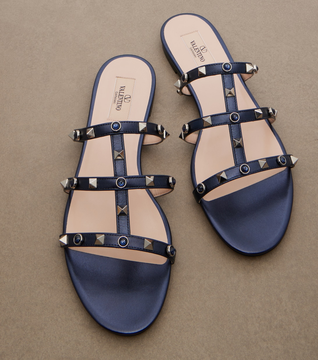 Rockstud leather sandals | Valentino Garavani