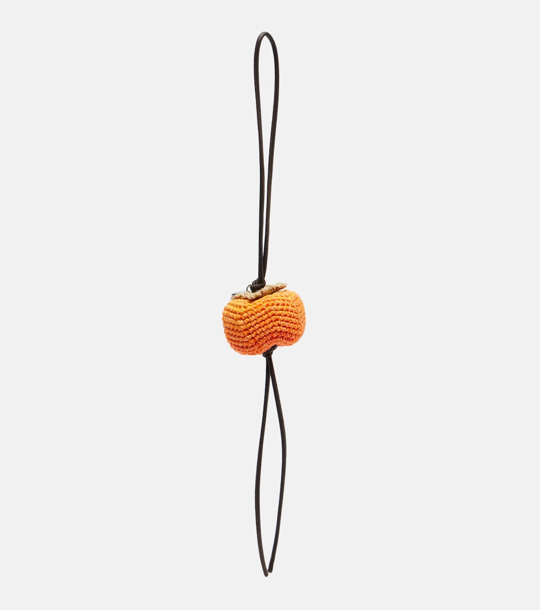 Charm para bolso Persimmon de croché | JW Anderson