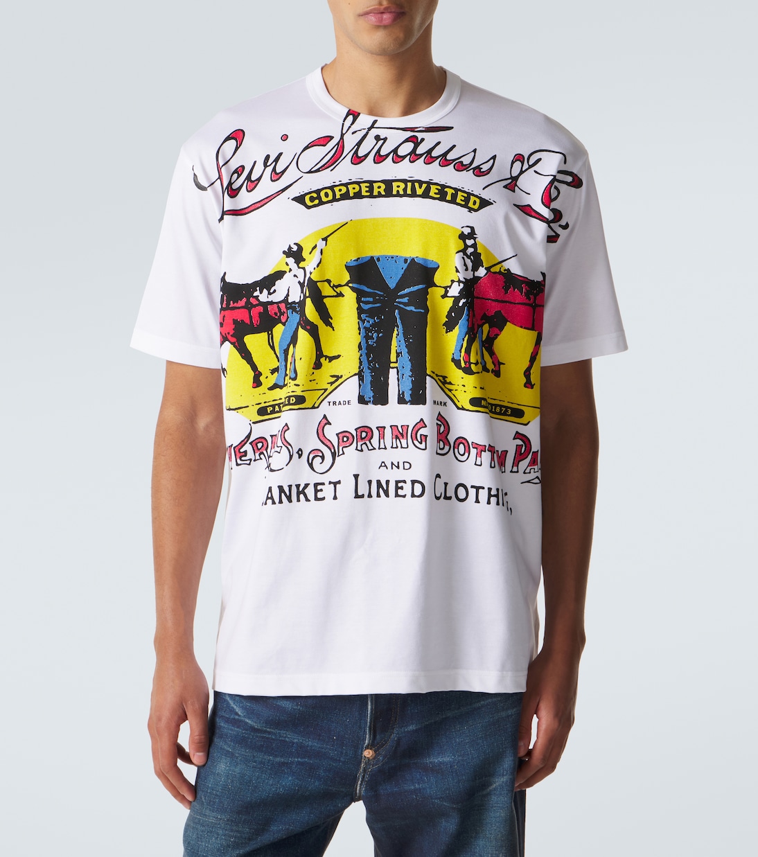 x Levi's® – T-shirt in jersey di cotone | Junya Watanabe