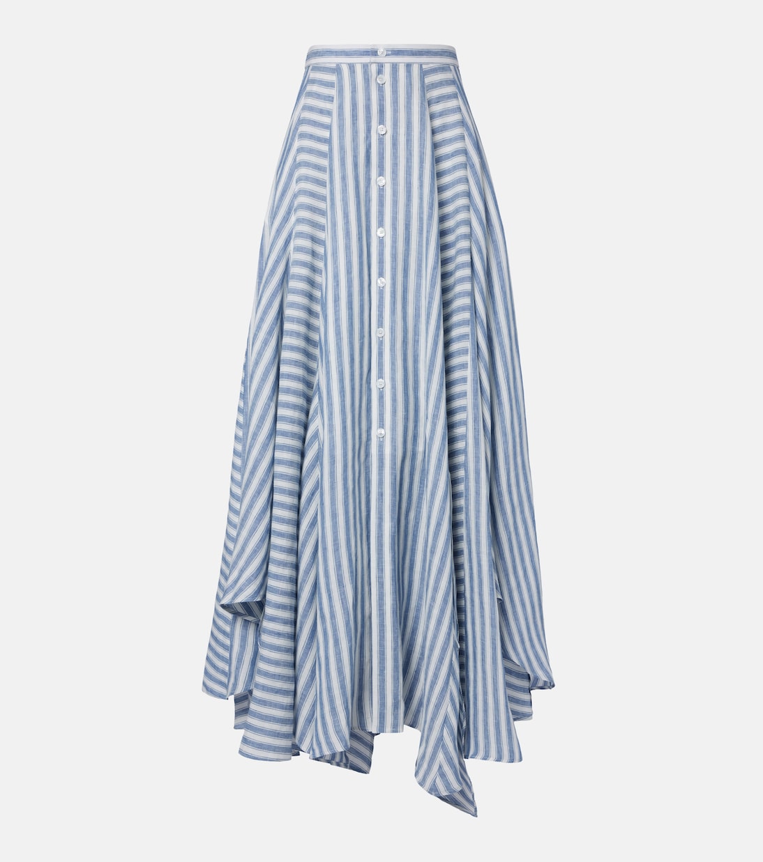 Shamus striped linen maxi skirt | Ralph Lauren Collection